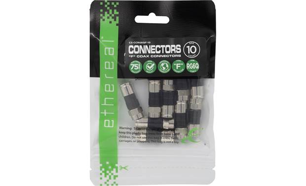 Ethereal RG-6 F-Type Compression Connectors