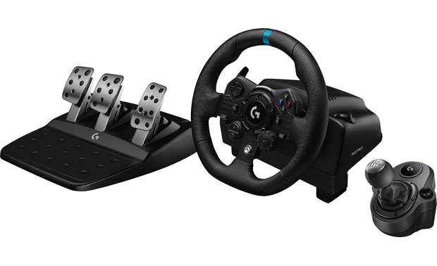 Voorlopige naam schetsen synoniemenlijst Logitech G G923 + Drive Force Shifter (Xbox®) Racing wheel, pedals, and  shifter for Xbox One, Xbox Series X/S, and PC at Crutchfield