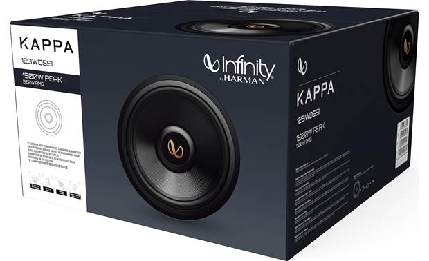 Intensiv kok Typisk Infinity Kappa 123WDSSI Kappa Series 12" subwoofer with selectable 2- or  4-ohm impedance at Crutchfield