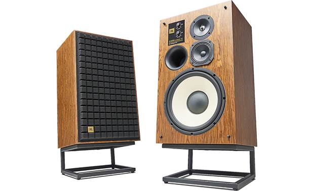 JBL L100 Classic 75 Pair of 75th speakers and matching floor stands at Crutchfield