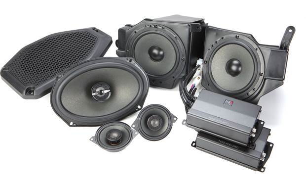 MB Quart MBQJ-STG6A-1 Jeep audio system with 6 speakers, two amplifiers,  and factory radio interface — fits 2018-up Wrangler (JL) and 2020-up  Gladiator (JT) at Crutchfield