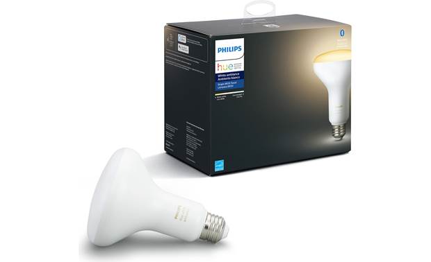 Dank u voor uw hulp rand Extreme armoede Customer Reviews: Philips Hue White Ambiance BR30 Bulb (650 lumens)  (Single) LED floodlight bulb with dimmable shades of white light and  Bluetooth® at Crutchfield