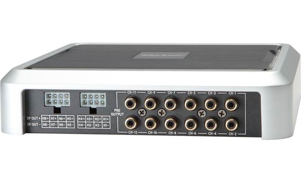 Alpine Pxe 0850x 8 Channel Car Amplifier With Digital Signal Processing 25 Watts Rms X 8 At Crutchfield