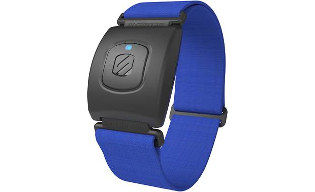 Scosche Rhythm R+2.0 Brassard de suivi d'aérobic étanche à l'eau et à la poussière avec double bande ANT+ et BLE Bluetooth Smart