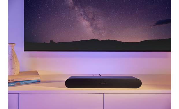 Sonos Ray (Black) Powered sound bar/wireless music system with Apple AirPlay® 2 at