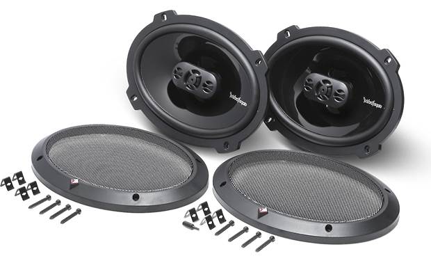 Car Speaker  2 year warranty  NEW x 9in Rockford Fosgate P1694 4-Way 6in 