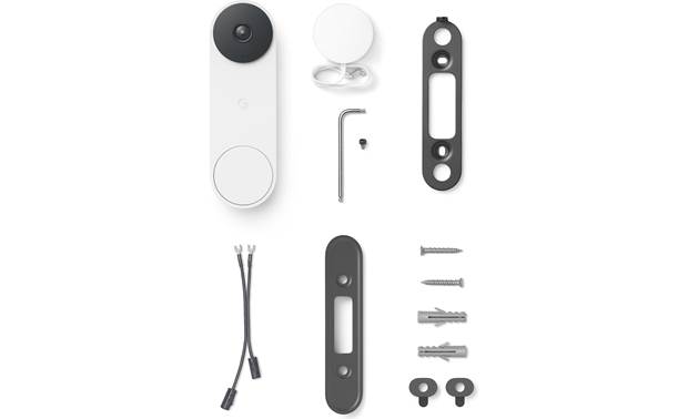 google nest doorbell dimensions