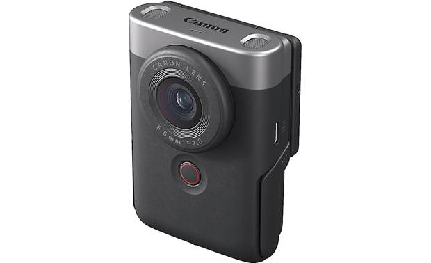 su marcador lecho Canon PowerShot V10 (Silver) 15.2-megapixel vlogging camera with built-in  Wi-Fi®, Bluetooth®, and 4K video capability at Crutchfield
