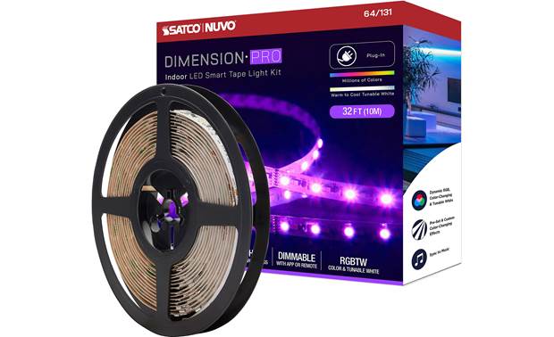 Satco Starfish Dimension Pro LED Indoor Tape Light (Plug-in)