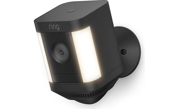 ring spotlight cam siren volume