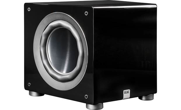 ELAC Varro DS1000-BG Dual Reference 10" powered subwoofer with Bluetooth® app control Auto EQ at Crutchfield