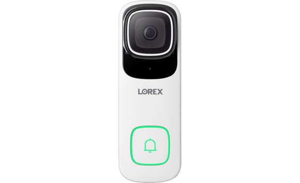 Customer Reviews: Lorex® 4K Wired Video Doorbell (White) Hardwired ...