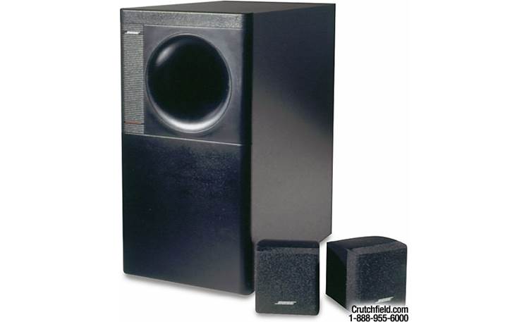 Bose® Acoustimass® 3 Series IV (Black) Bose's most compact and affordable  Acoustimass system at Crutchfield
