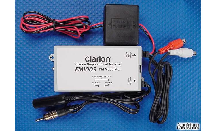 Clarion FM100S FM Modulator Package at Crutchfield