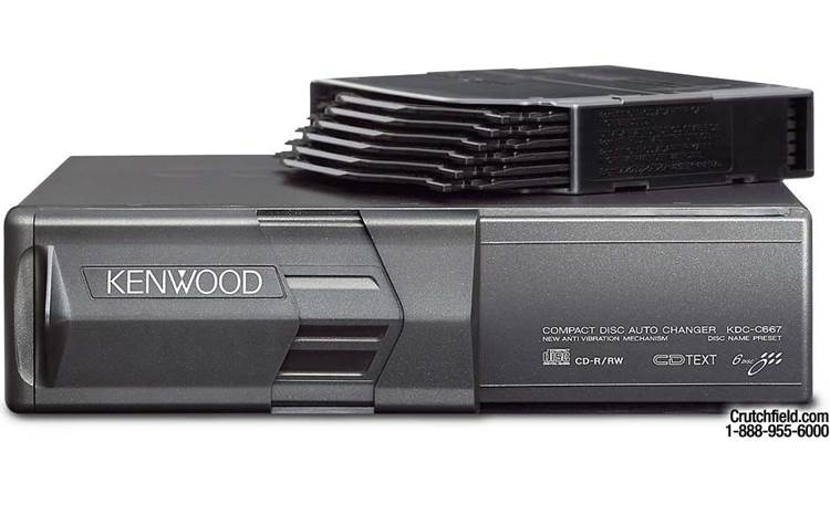 Kenwood KDC-C667 6-disc CD Changer at Crutchfield