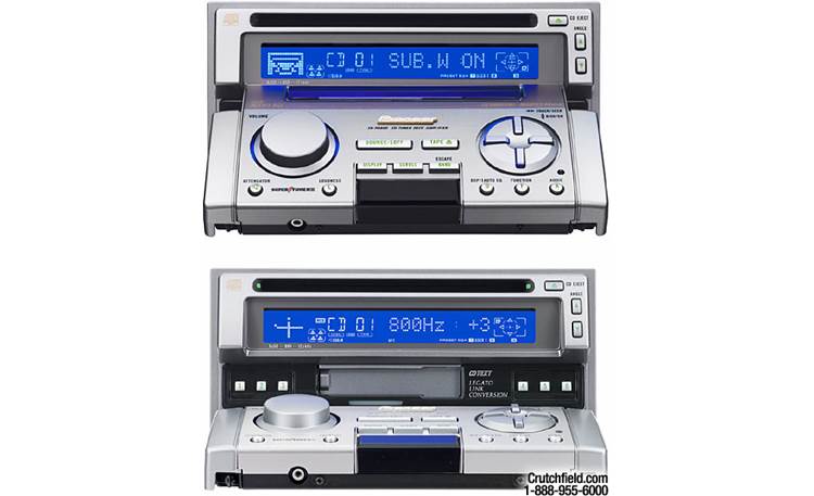 Pioneer FH-P8800 Double-size CD/cassette receiver at Crutchfield