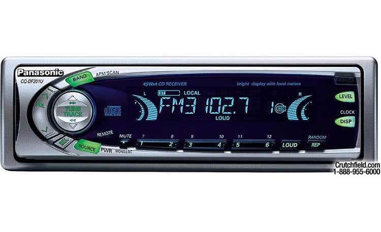 Panasonic CQ-DF201U CD receiver at Crutchfield