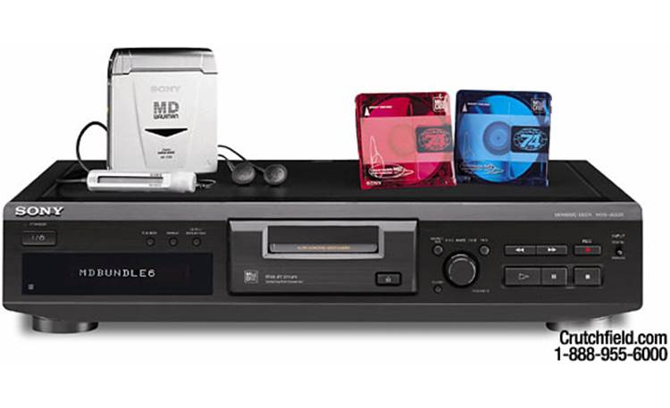 Sony MDS-JE330/MZ-E33 MiniDisc bundle Front