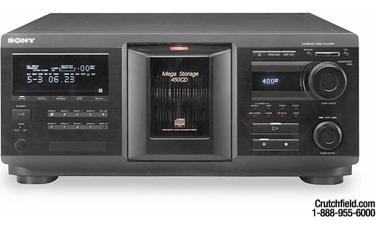 Discontinued by Manufacturer Sony CDPCX455 400 Disc MegaStorage CD Changer 