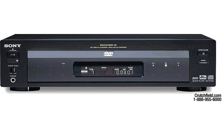 Sony DVP-S7700 Reference DVD/CD player at Crutchfield