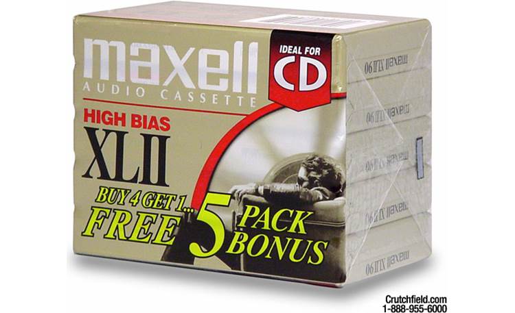 Maxell XL-II High-Bias Audio Cassettes Front