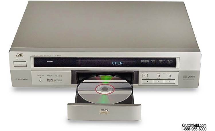 JVC XV-D721 / XV-D723 (Gold) DVD/CD/DVD-Audio player with