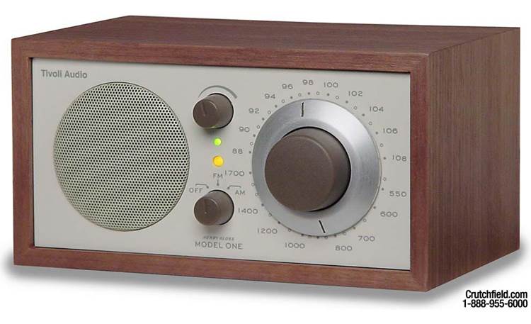 Tivoli Audio Model One (Walnut/Beige) Henry Kloss table radio at
