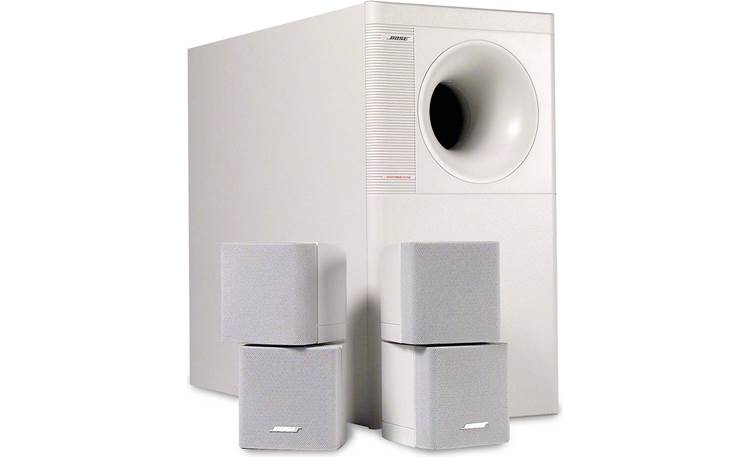 Bose® Acoustimass® 5 Series III system (White) at Crutchfield