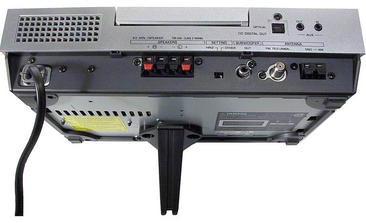 Yamaha TSX-10 Center console, top view