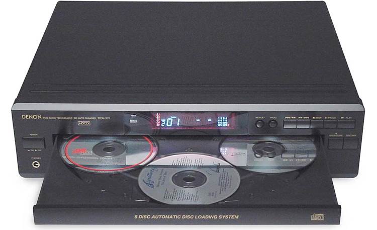 Denon DCM-370 5-CD changer at Crutchfield