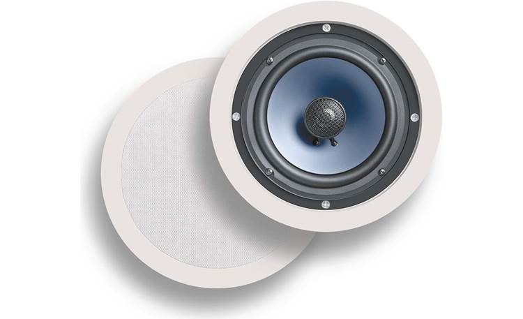 Each 6.5" 2-Way In-Ceiling Speaker Polk Audio - White 