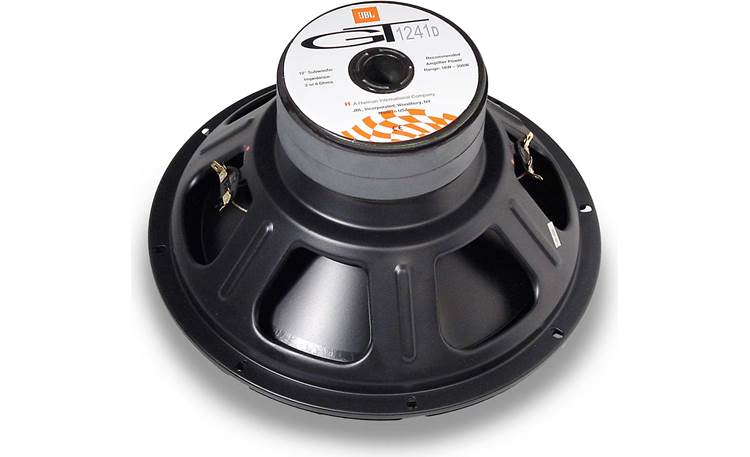 JBL Grand Touring Series GTO1204D 12 subwoofer with dual 4-ohm voice coils  at Crutchfield