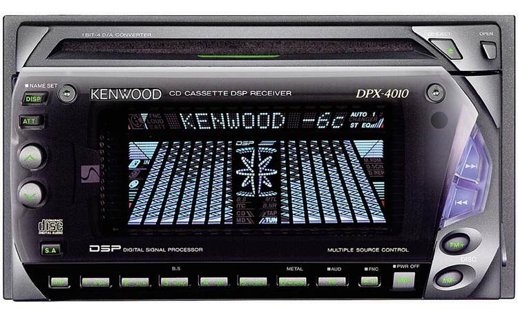 Kenwood DPX-4010 CD/Cassette Receiver with CD Changer Controls at 