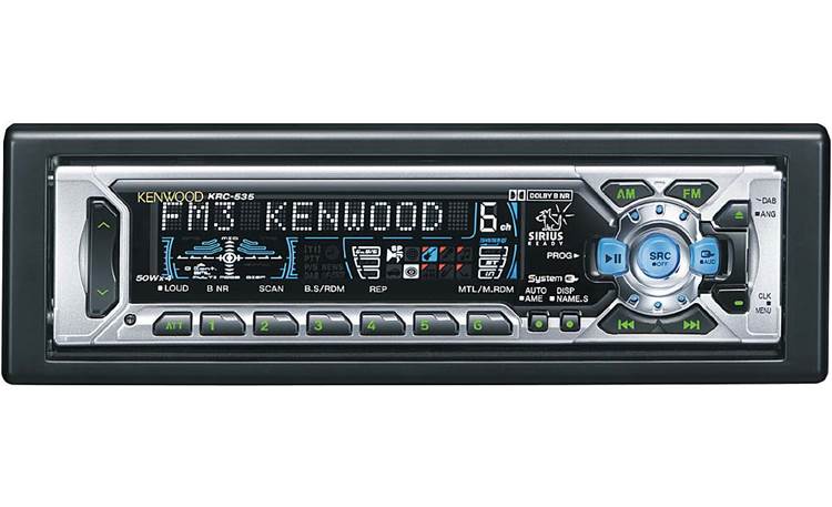 Kenwood KRC-535 Cassette receiver with CD changer controls at 