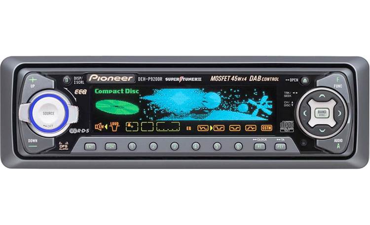 Pioneer DEH-P9200R CD receiver with changer controls Crutchfield