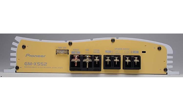 Pioneer GM-X552 50W x 2 Car Amplifier at Crutchfield