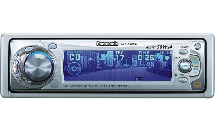 Panasonic CQ-DF602U CD Receiver with CD Changer Controls at 