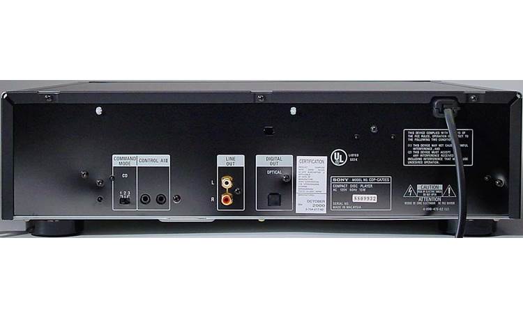 Sony ES CDP-CA70ES 5-CD changer at Crutchfield