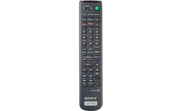 Sony MXD-D5C Remote