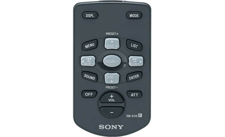 Remote Control For Sony RM-X172 CDX-GT930UI MEX-BT3900U CD Car Audio System 