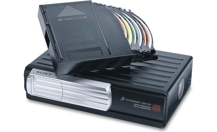 Sony CDX-T67 6-disc CD Changer at Crutchfield
