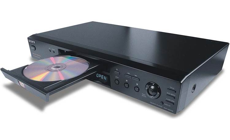 Sony DVP-NS300B Black DVD/CD Player w/Component Video at Crutchfield