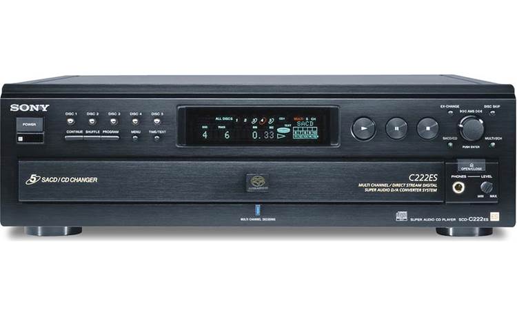 Sony SCD-C222ES Multichannel SACD 5-disc changer at Crutchfield