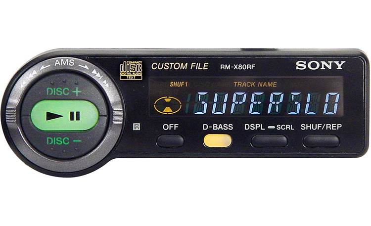 Sony CDX-540RF 10-disc Add-on FM CD Changer at Crutchfield