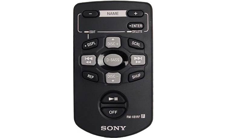 Sony CDX-540RF 10-disc Add-on FM CD Changer at Crutchfield