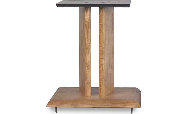 Premium Desktop Speaker Stands 12" Inches Tall Red Oak Made in the USA 