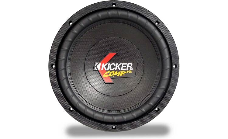 Kicker CompVR 01C10VR4 10" 4-ohm Voice Coil Component Subwoofer Crutchfield