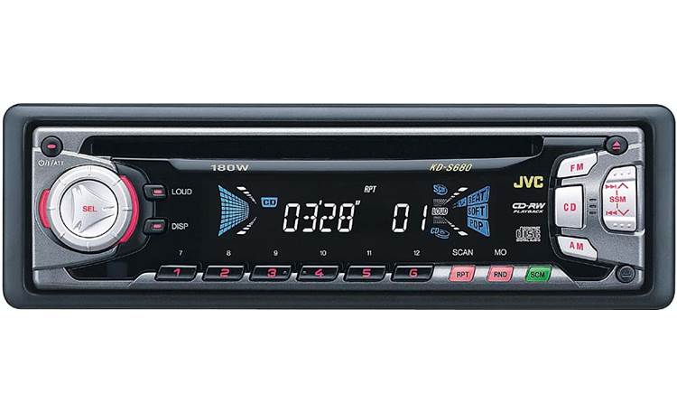 JVC KD-S680 CD Receiver at Crutchfield