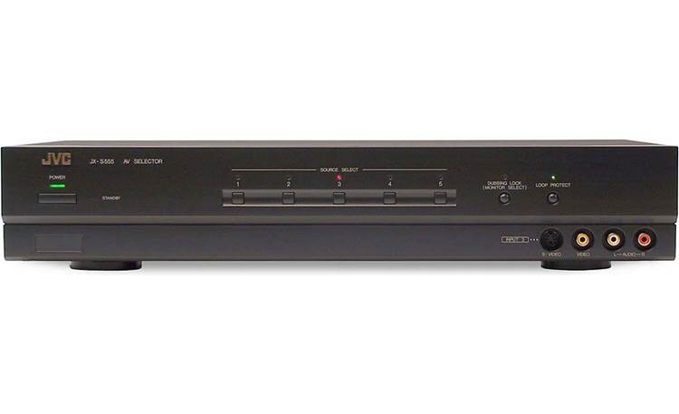 JVC JX-S555 A/V source selector with component video switching at 