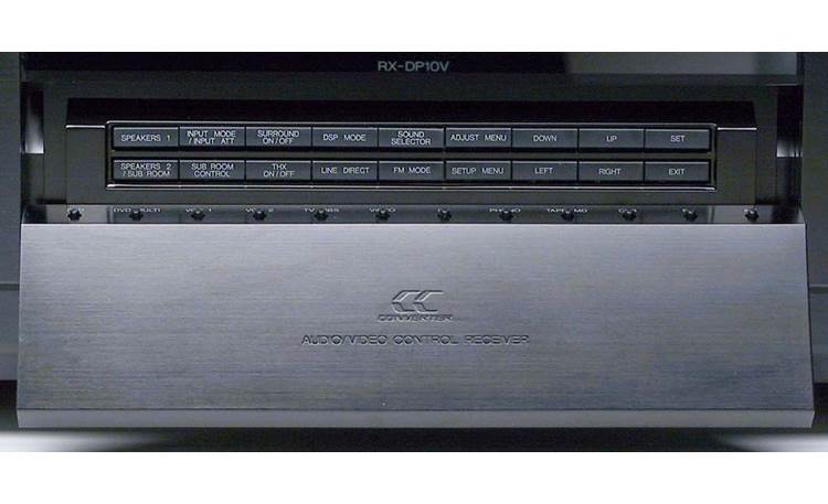 JVC RX-DP10V A/V receiver Front-panel controls